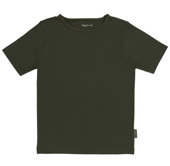 Super Sale T-Shirt 100% katoen Jongen KinderBasics - LEGERGROEN